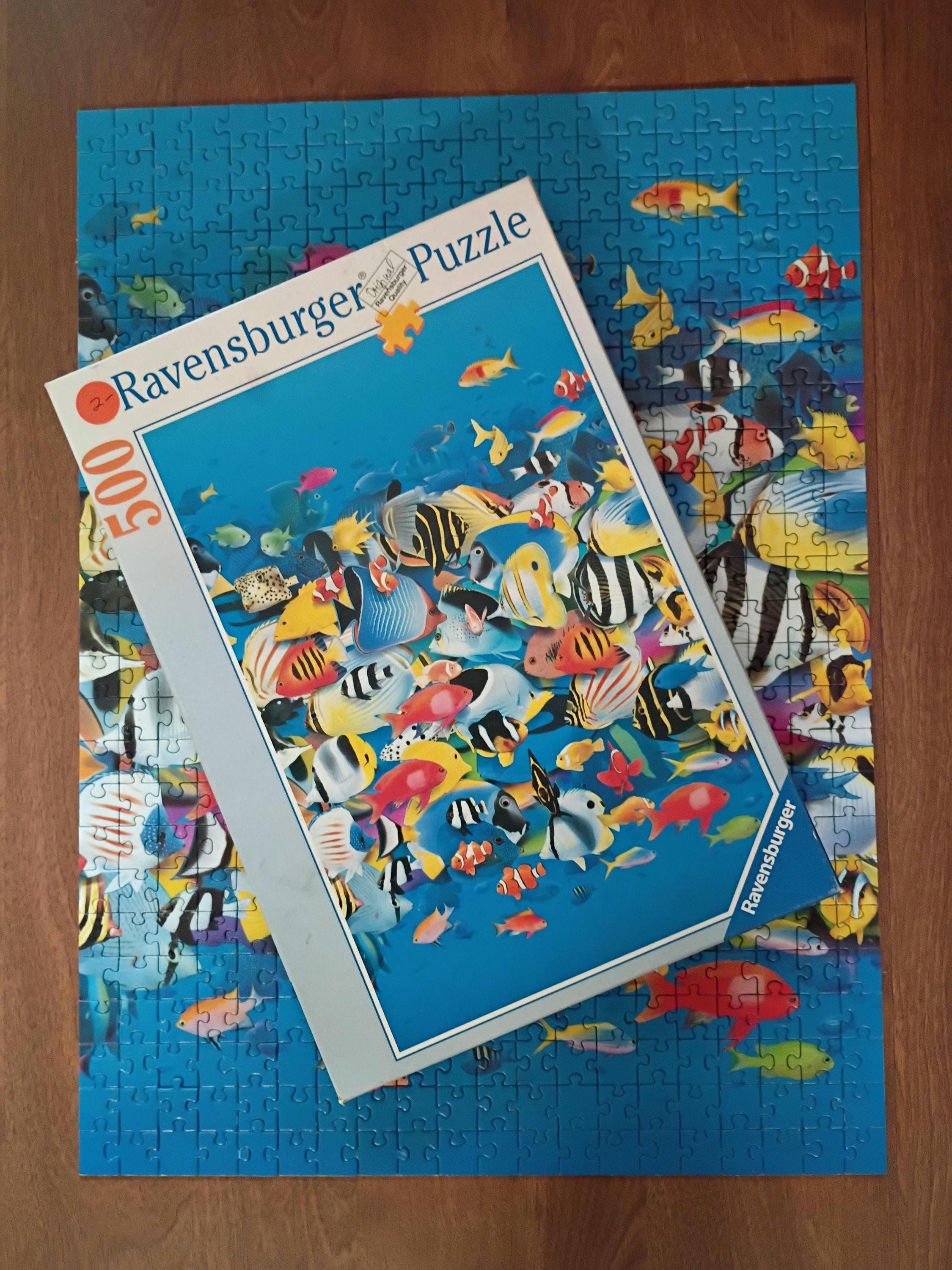 Vintage Ravensburger Puzzle - Etsy