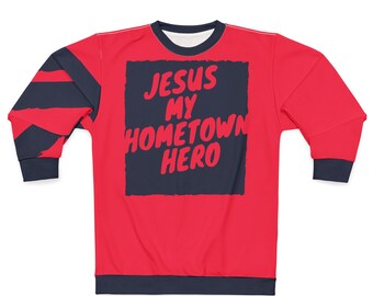 Jesus meine Heimatstadt Held Unisex Sweatshirt