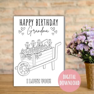 Colorable Kids Birthday Card for - Il 300x300.5926174875 Ey4p