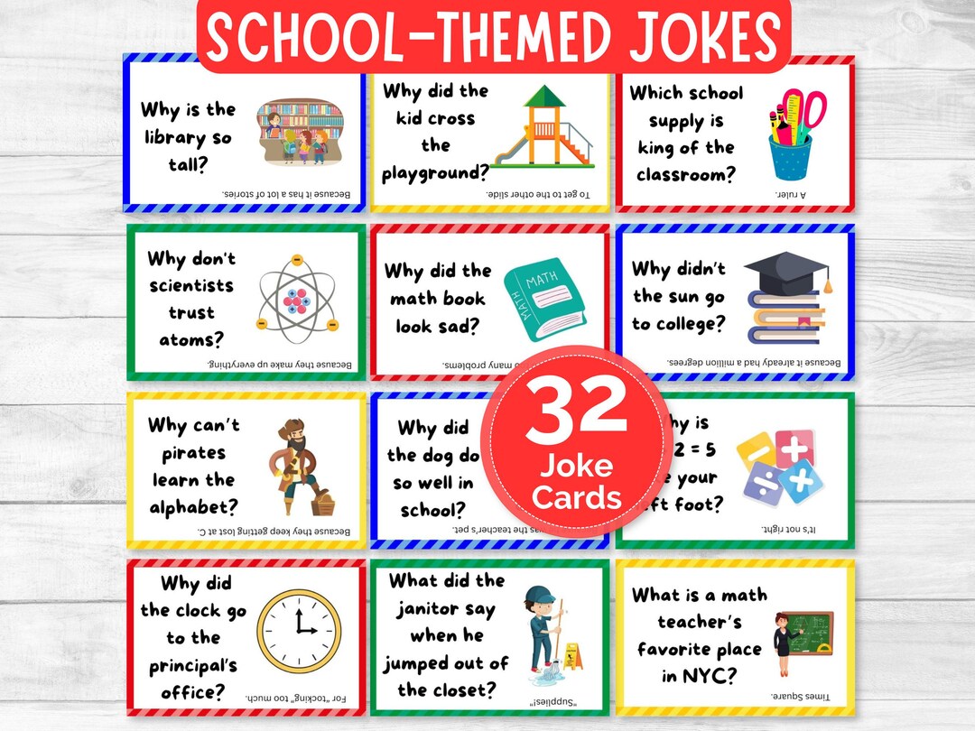 Printable School Jokes Kids Lunchbox Jokes Lunch Box Notes Back To 