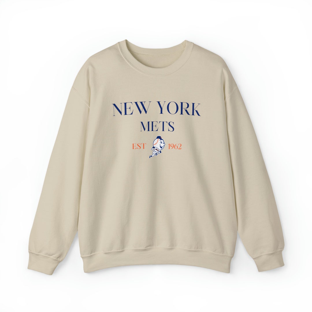 Vintage New York Mets Sweatshirt Etsy