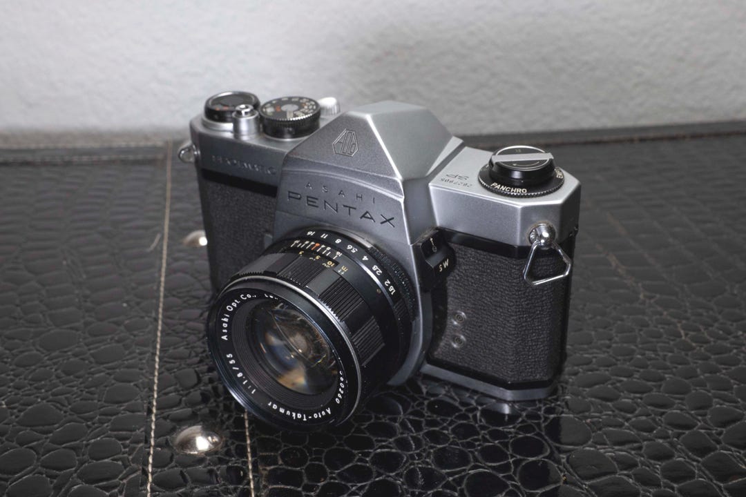 【C6730】PENTAX SP F TAKUMAR 55mm f1.8 Pentax Spotmatic SP With 55mm F1.8 Pentax Takumar Lens - Etsy