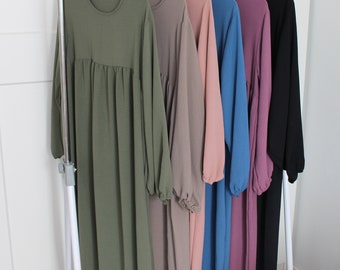 Abaya balloon sleeves