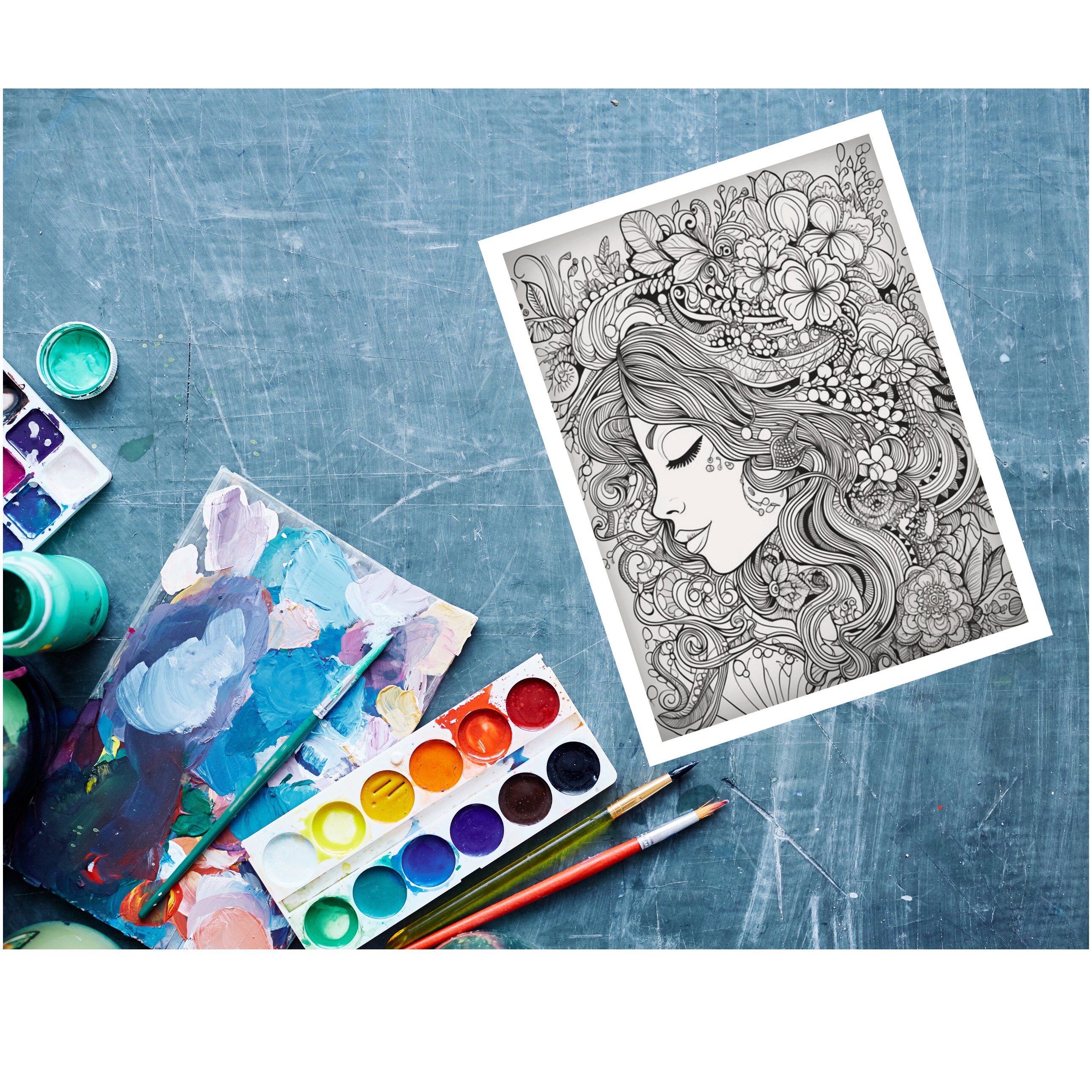 Mindful Soul Coloring Book 48 Coloring Pages for Kids and - Etsy