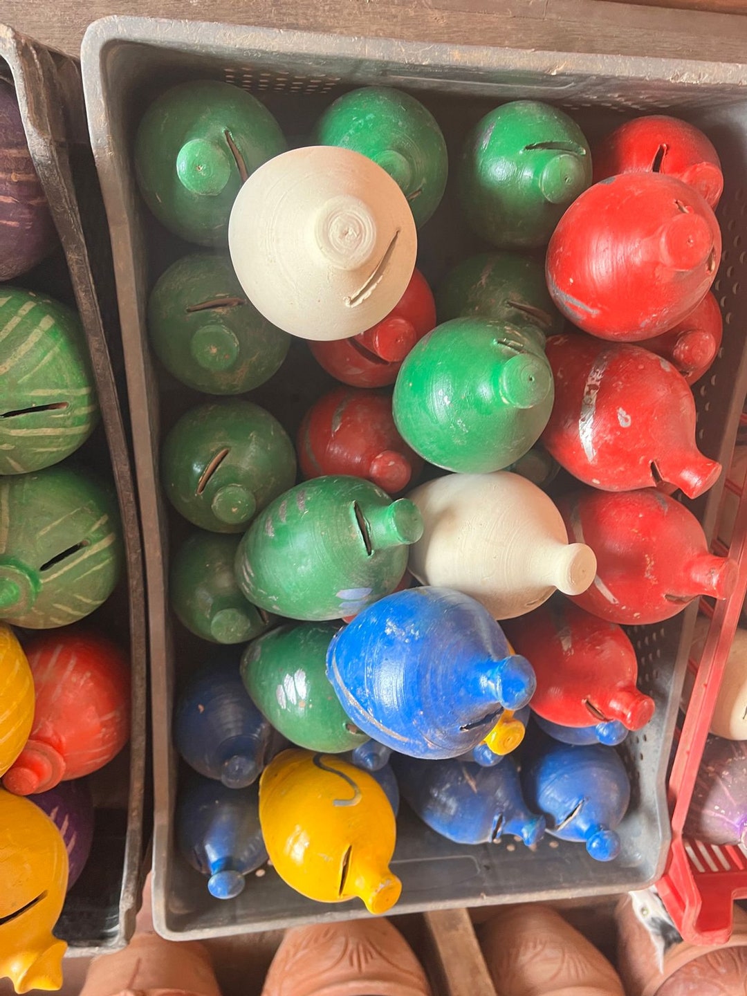 A Clay Piggy Bank is One of the Best Ways to Place Money and Etsy