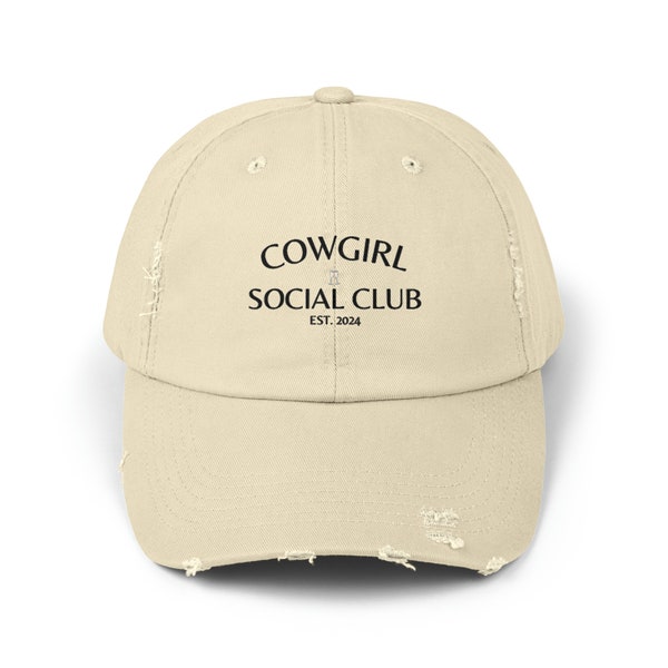 Cowgirl Social Club Hat - Coastal Cowgirl - Summer Vacation - Lake Like - Beach Life
