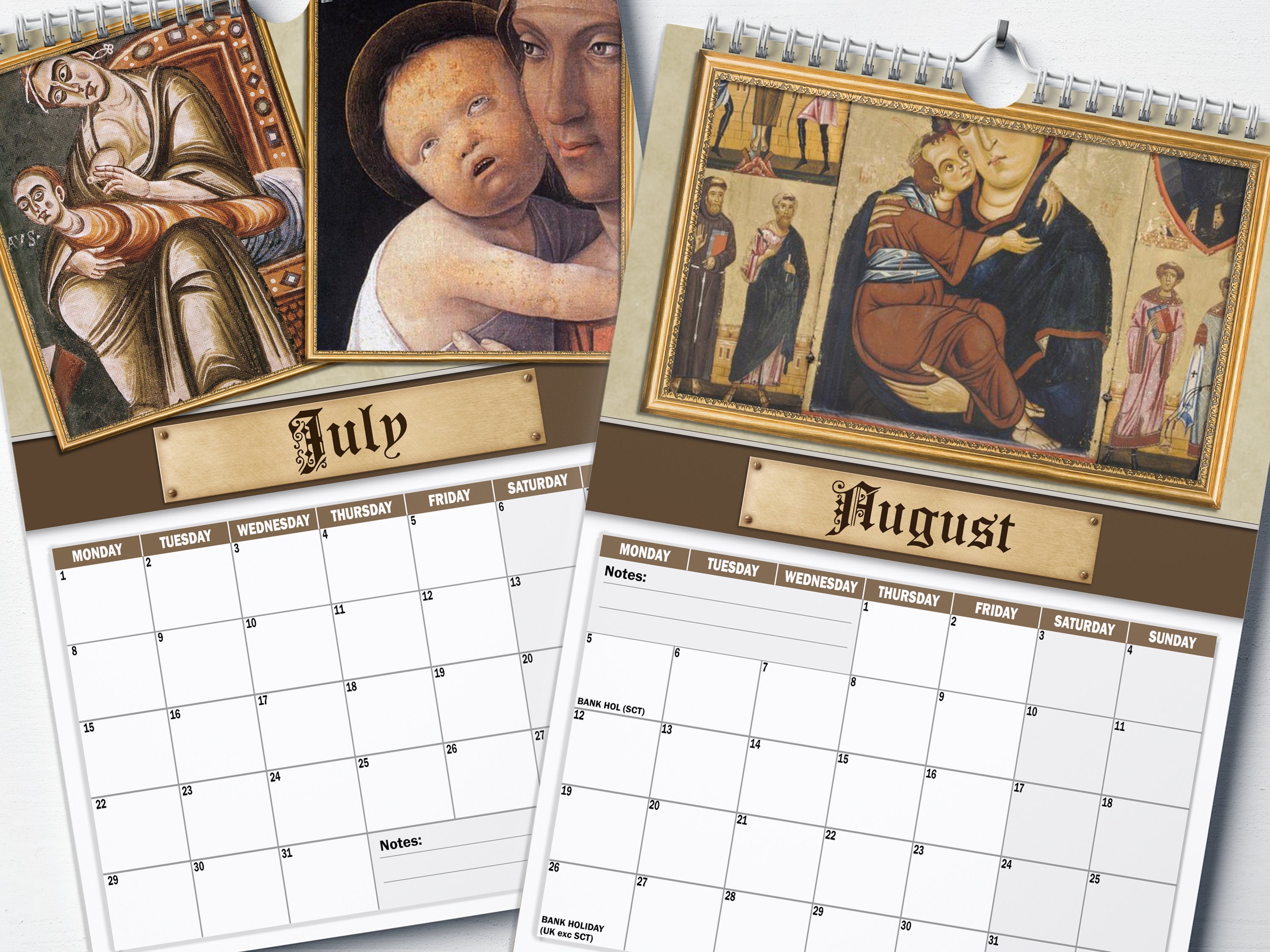 Ugly Babies 2024 Calendar Ugly Renaissance Art sold by Bead ClearCut