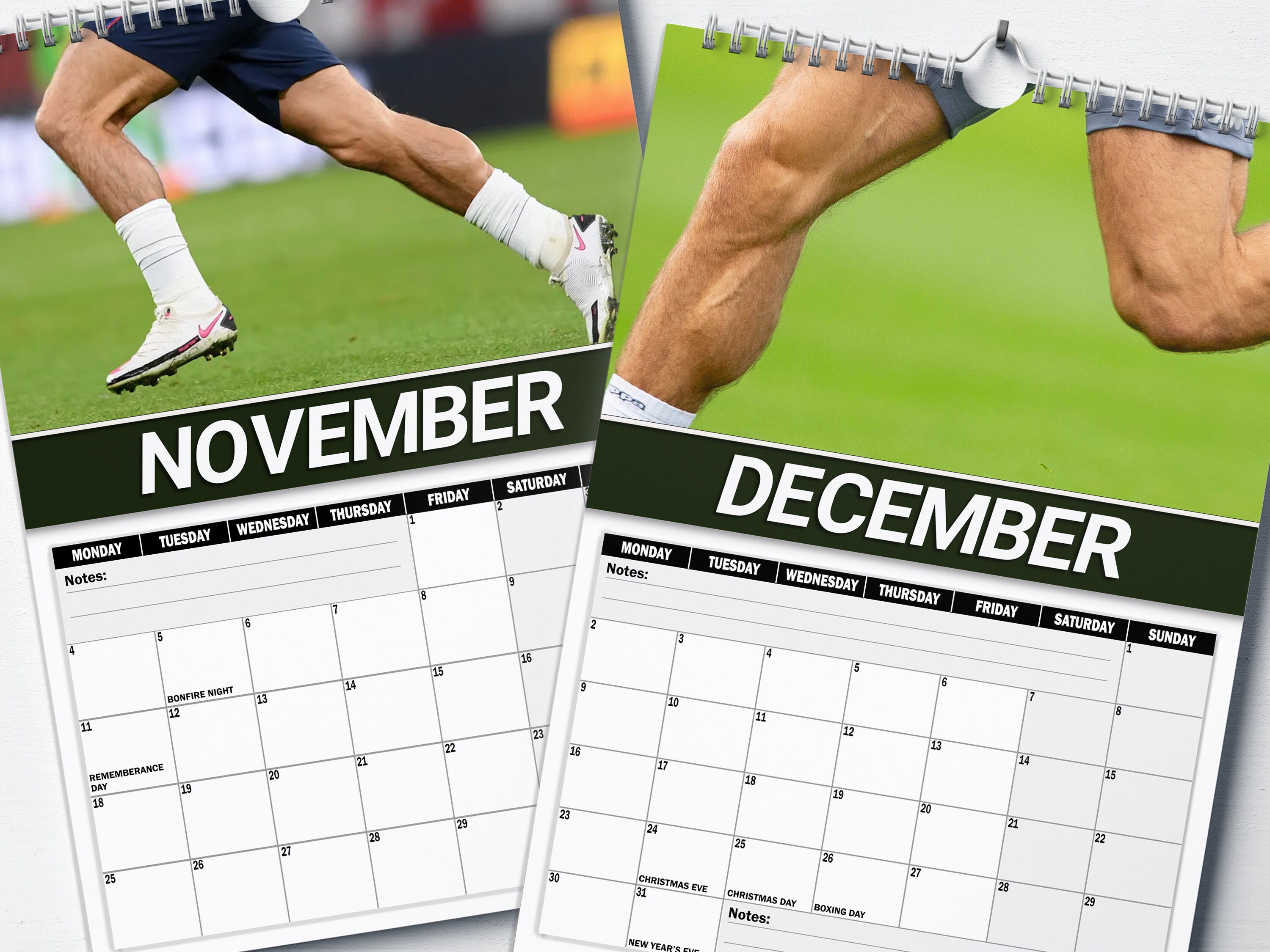 Jack Grealish's Calves 2024 Calendar sold by Bead ClearCut SKU