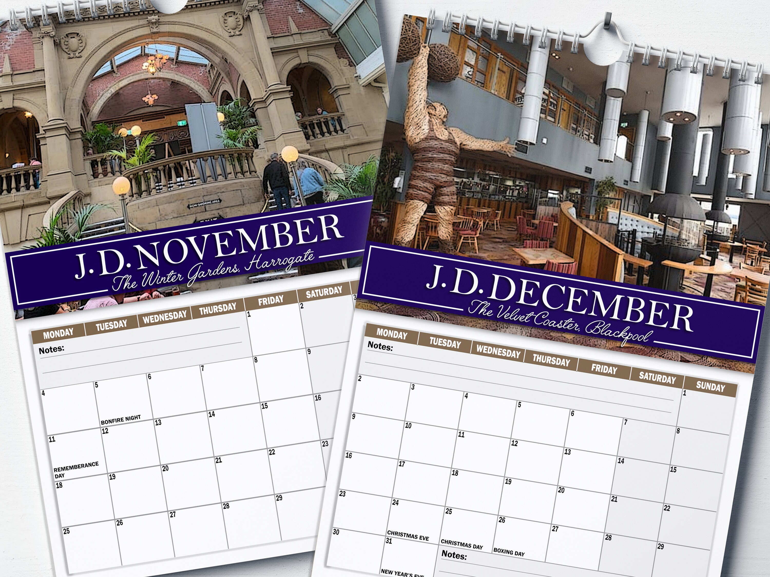 Britain's Best Wetherspoons 2024 Calendar Funny Christmas Secret Santa