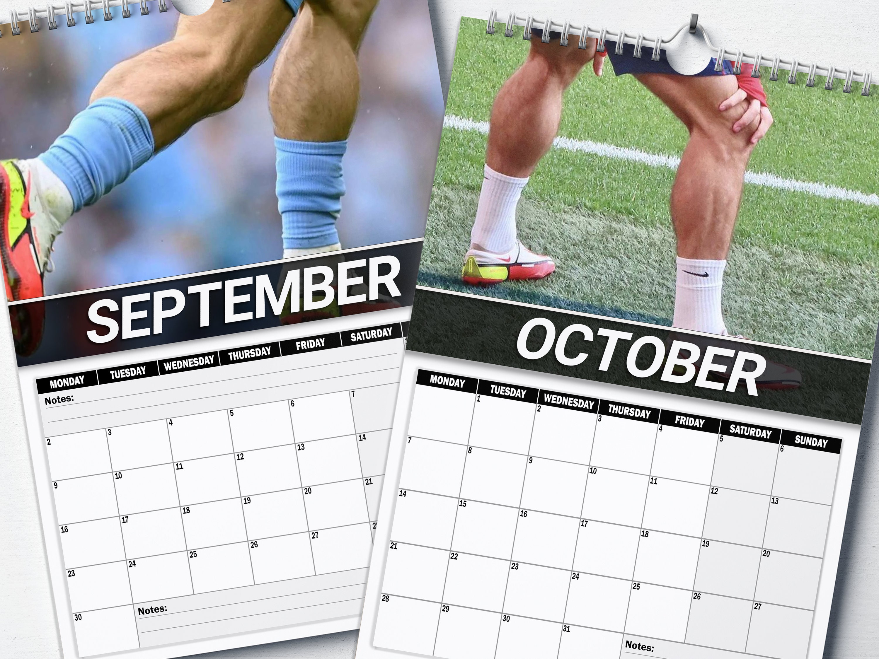 Jack Grealish's Calves 2024 Calendar sold by Bead ClearCut SKU