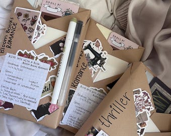 Mystery Book Blind Date: Annotation Kit Gift for Book Lovers