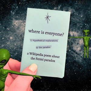 where is everyone? a digital zine about the Fermi paradox