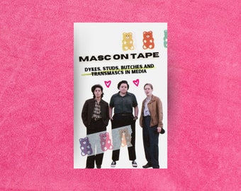 masc on tape: a digital zine about hot mascs | lgbtq+ minizine