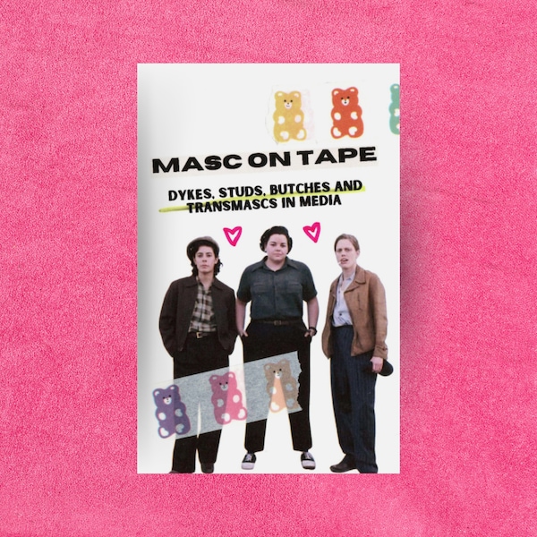masc on tape : un zine numérique sur les mascs chauds | minizine lgbtq+