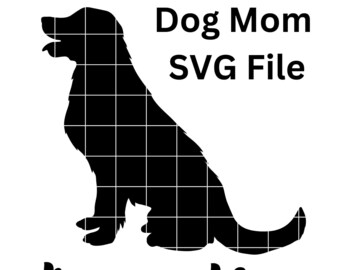 犬のお母さん SVG ファイル