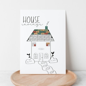 20,000 House Savings Tracker