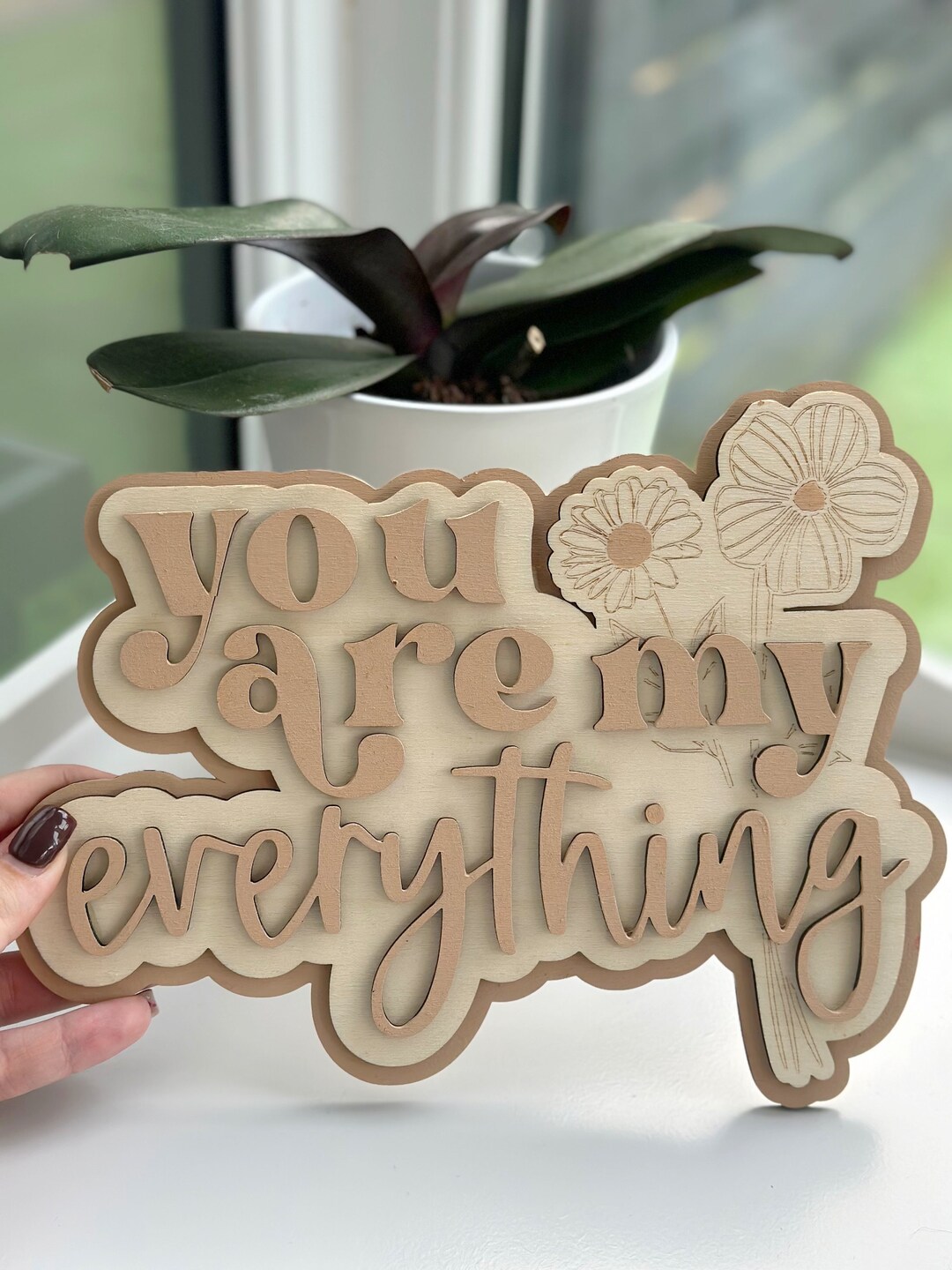 You Are My Everything 3D Nursery Sign Wall Decor Nursery Etsy