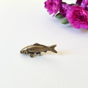 Brass Fish Figurine