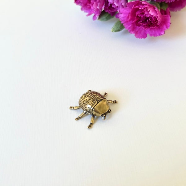 Brass Bug Figurine