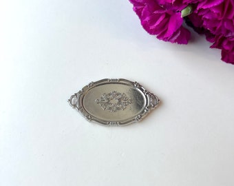 Bandeja de plata en miniatura