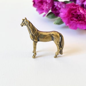 Brass Horse Figurine
