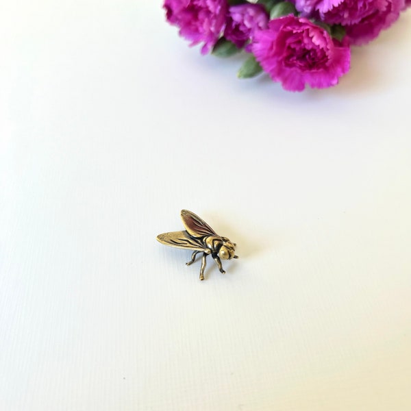 Brass Fly Figurine