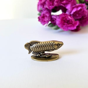 Brass Fish Figurine