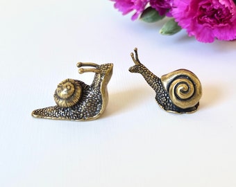 Brass Snail Pack of 2