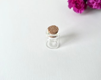 Mini Glass Jar with Cork