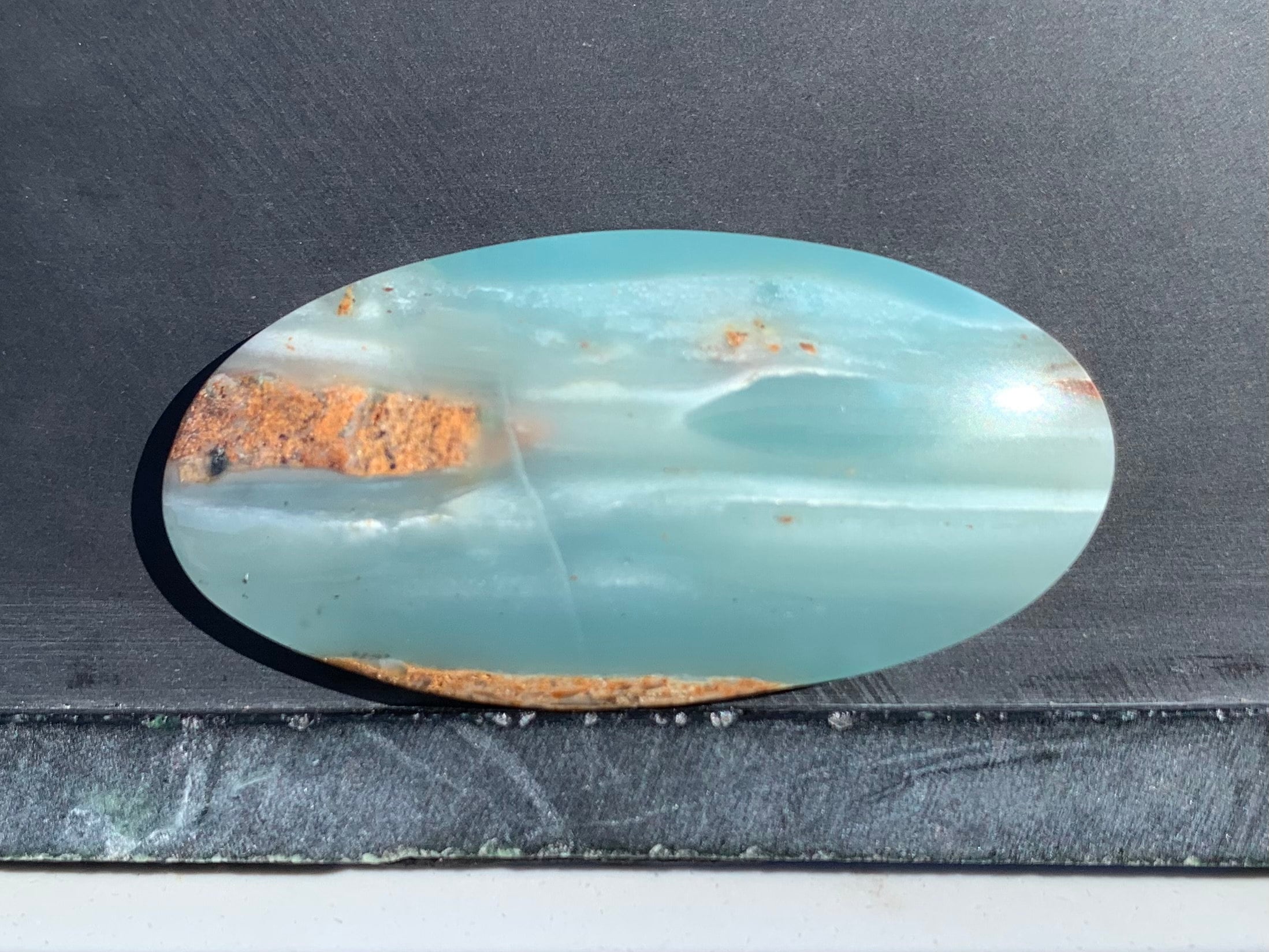 BC Ocean Picture Stone Cabochon Etsy