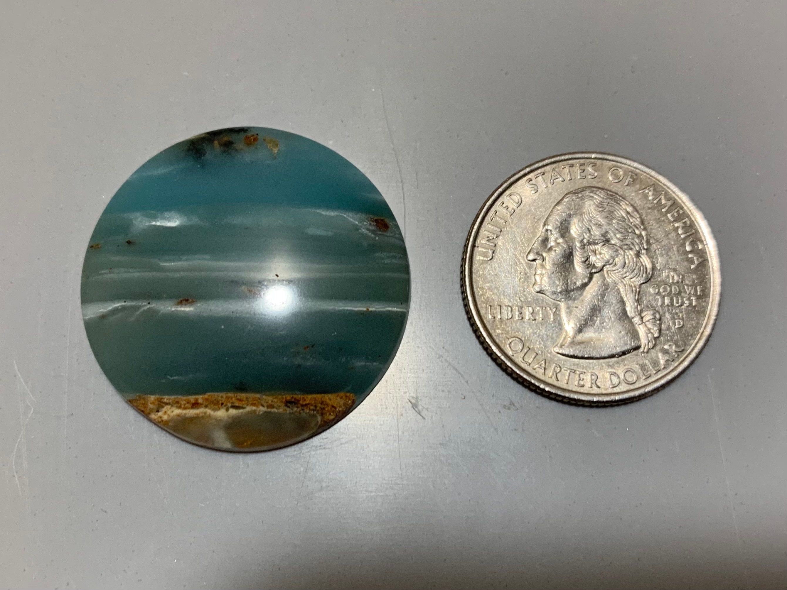 BC Ocean Picture Stone Cabochon Etsy