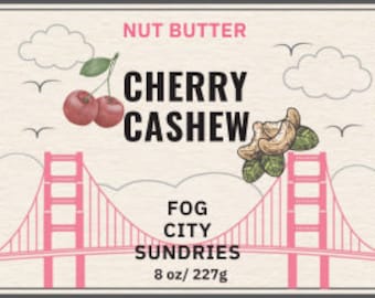 Organic Cherry Cashew Butter