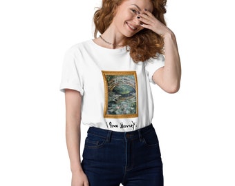 I love Money - Monet inspired Art T-shirt, artist