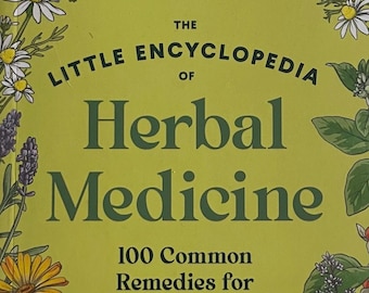Holistic Medicine Book Herbal Gift Idea Naturopathy Medicinal Remedies for Healthy Living Herbal Anti Inflammatory Recipes Natural Remedies