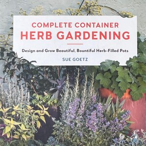 DIY Medicinal Herb Garden Guide Book Container Herb Gardening How to Grow Culinary Herbs Beginner Guide for Summer Garden Gift Housewarming