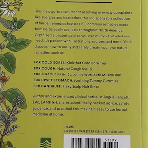 Libro de Medicina Holística, Idea de Regalo a Base de Hierbas, Naturopatía, Remedios Medicinales para una Vida Saludable, Recetas Antiinflamatorias a Base de Hierbas, Remedios Naturales imagen 15
