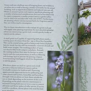 Herb as a Green Roof, Kew Garden Botanical Illustrations