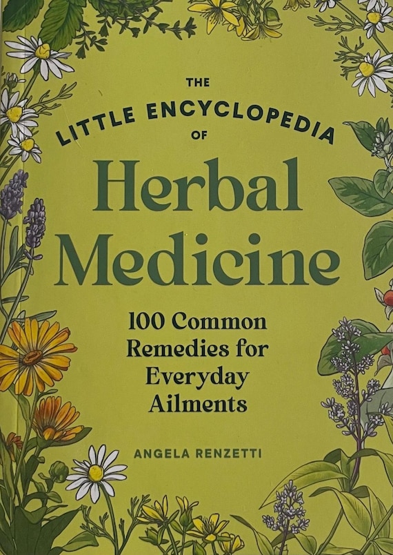 Holistic Medicine Book Herbal Gift Idea Naturopathy Medicinal Remedies for Healthy Living Herbal Anti Inflammatory Recipes Natural Remedies