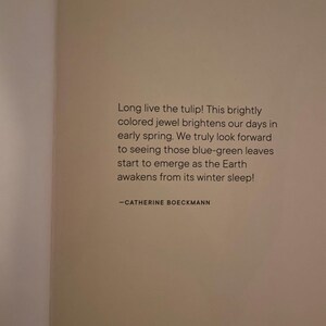 Long live the tulip