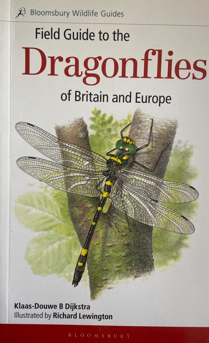 Rare Field Guide to Dragonflies of Britain and Europe Hard to Find Book ...