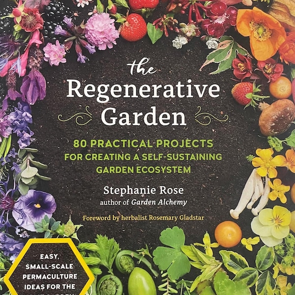 Sustainable Agriculture Educational Garden Book Gift Idea Regenerative Garden Projects How to Create Self sustaining Garden Ecosystem Summer
