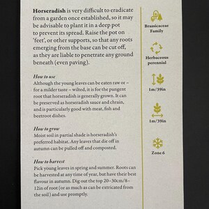 Reference Herbal Cards