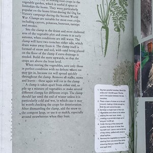 Botany Vegetables Hardcover Book Vegetable Gardening Gift Idea Easter