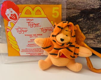 90年代のくまのプーさんマクドナルドハッピーミールのおもちゃ、お好き