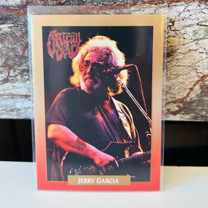 Grateful Dead 1991 Trading Card #1 Jerry Garcia