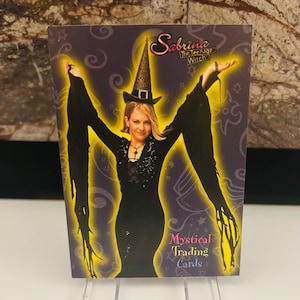 Tarjeta de colección Sabrina la bruja adolescente n.° 1 (1999)