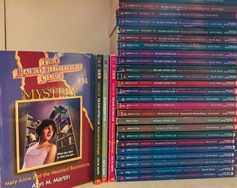 Babysitters Club Complete Mystery Set 36 books, Vintage 90s books