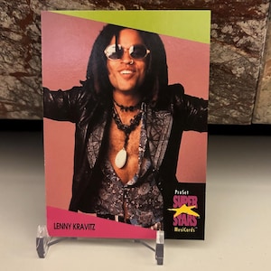 Lenny Kravitz 1991 Trading Card #73