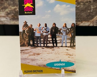 Carta collezionabile Allman Brothers 1991 n. 1