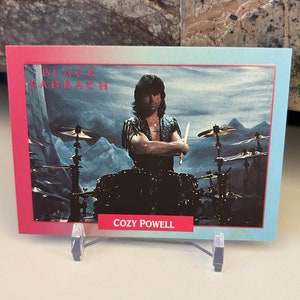 Black Sabbath 1991 Trading Card Cozy Powell #251